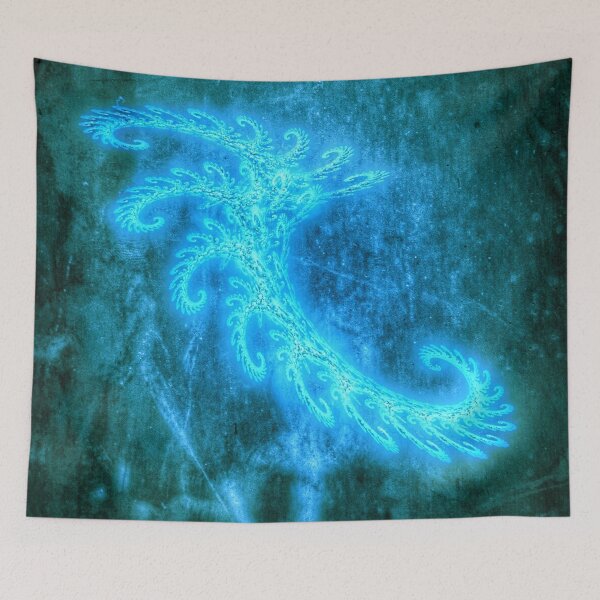 Item preview, Blue Spiral Fractal designed and sold by blakcirclegirl.
