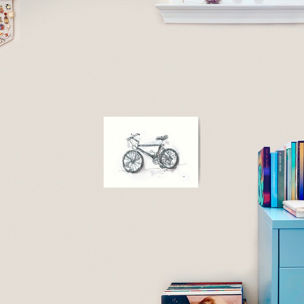 Bike Fix Day Art Print