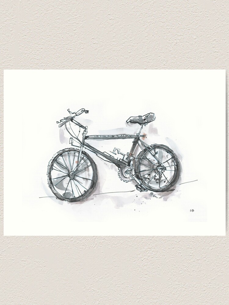 Alternate view of Bike Fix Day Art Print