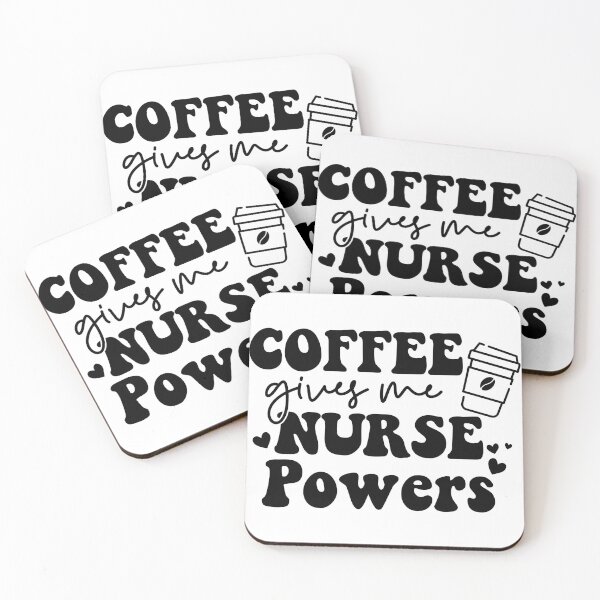 Item preview, coffee gives me nurse powers designed and sold by Ashi17.