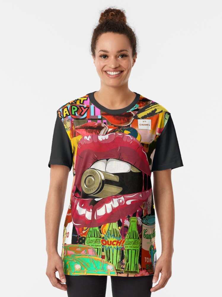 pop art graphic tees