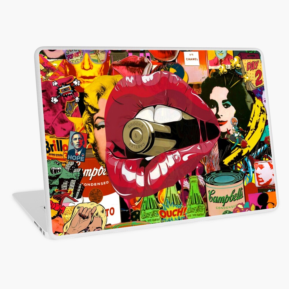 Item preview, Laptop Skin designed and sold by Helt-Sort.