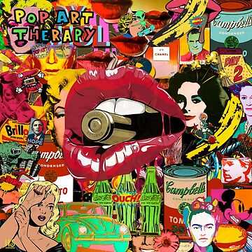 Artwork thumbnail, Pop Art Therapy by Helt-Sort