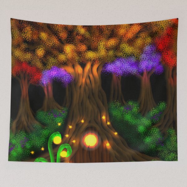 Item preview, Night Tree House (MKW-DA.37) designed and sold by Katrina Morgan.