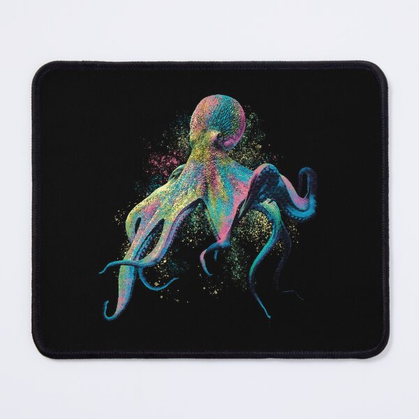 Item preview, Colorful squid designed and sold by DerSenat.