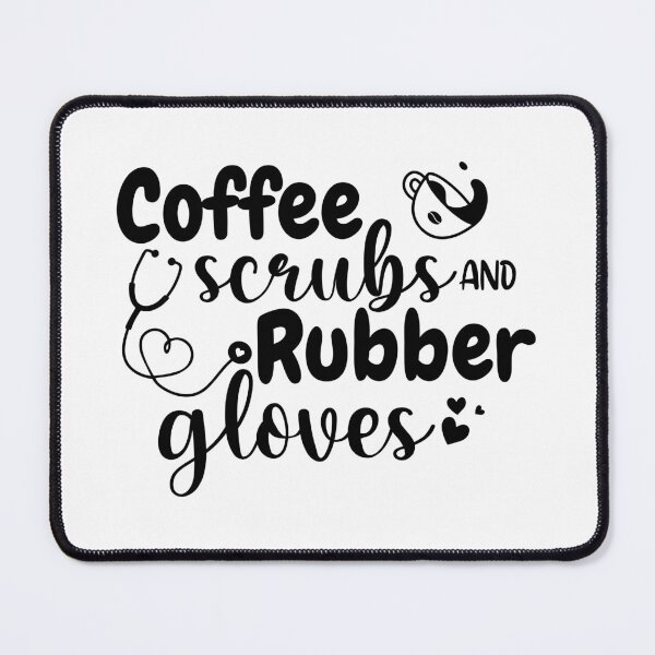 Item preview, coffee scrubs and rubber gloves designed and sold by Ashi17.