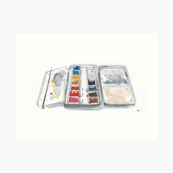 Paint Tin Art Print