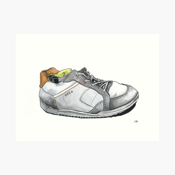 Ecco Trainer Art Print
