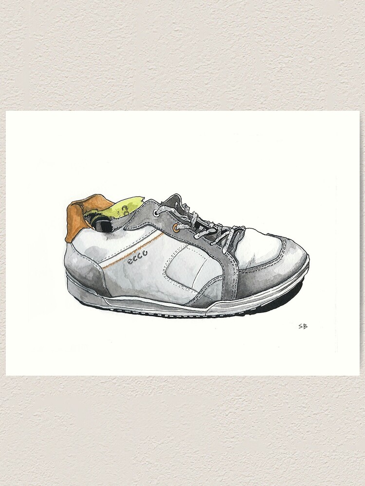 Alternate view of Ecco Trainer Art Print