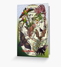 TAZZIE TALES Greeting Card