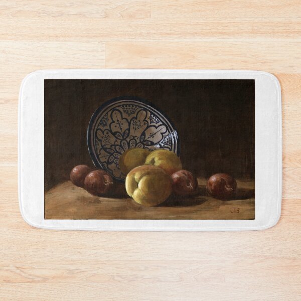 Item preview, Still life with bowl and late summer fruits designed and sold by coloriscausa.