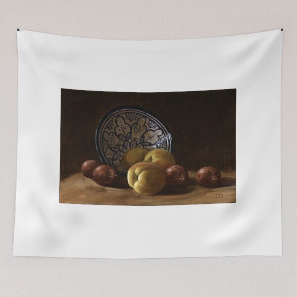 Item preview, Still life with bowl and late summer fruits designed and sold by coloriscausa.