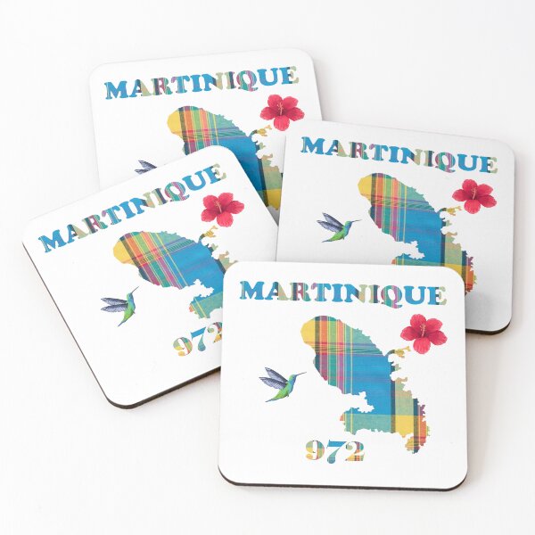 Item preview, Martinique 972 Map Madras designed and sold by Olympique1359.