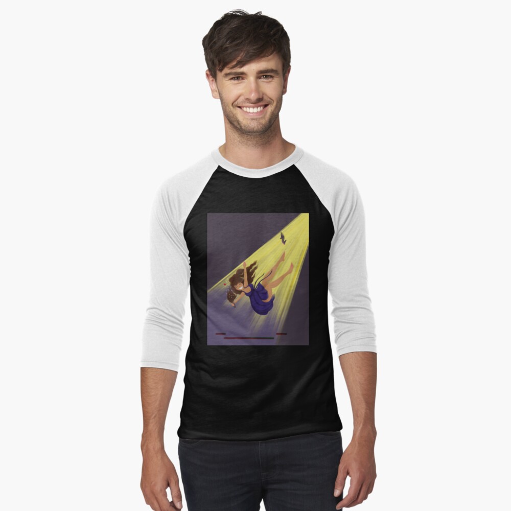 Item preview, Baseball ¾ Sleeve T-Shirt designed and sold by Flickingjane.
