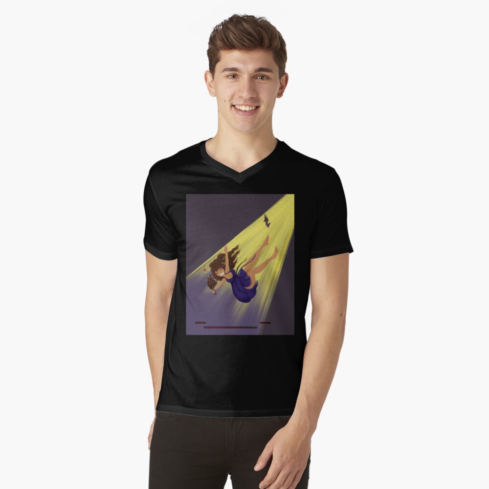 Item preview, V-Neck T-Shirt designed and sold by Flickingjane.