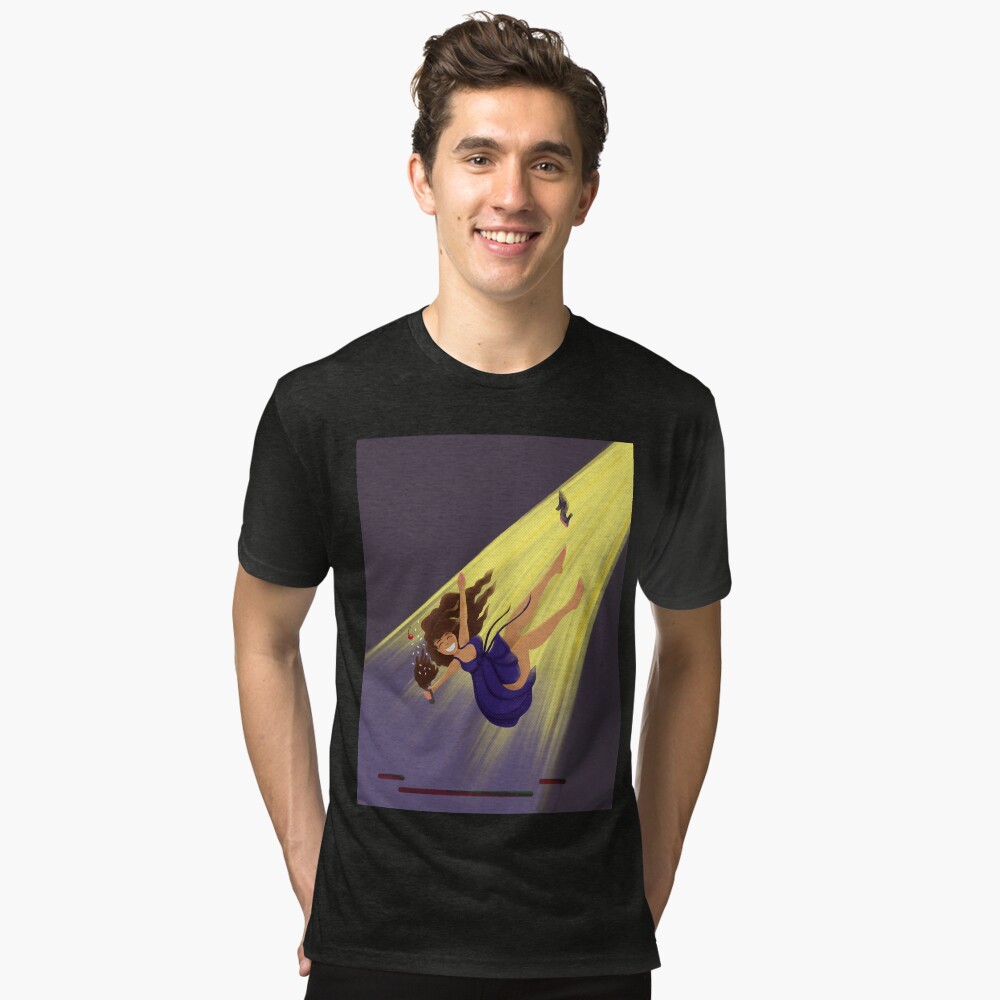Item preview, Tri-blend T-Shirt designed and sold by Flickingjane.