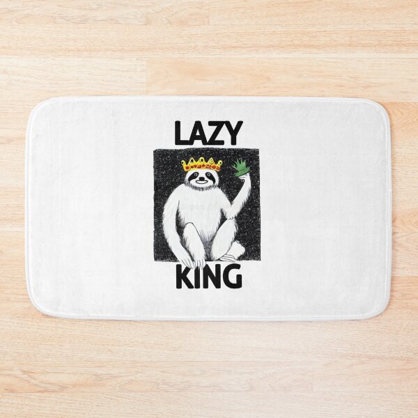 Item preview, Lazy King : Laziness Sloth King Animal Quote designed and sold by EnzoVectorism.