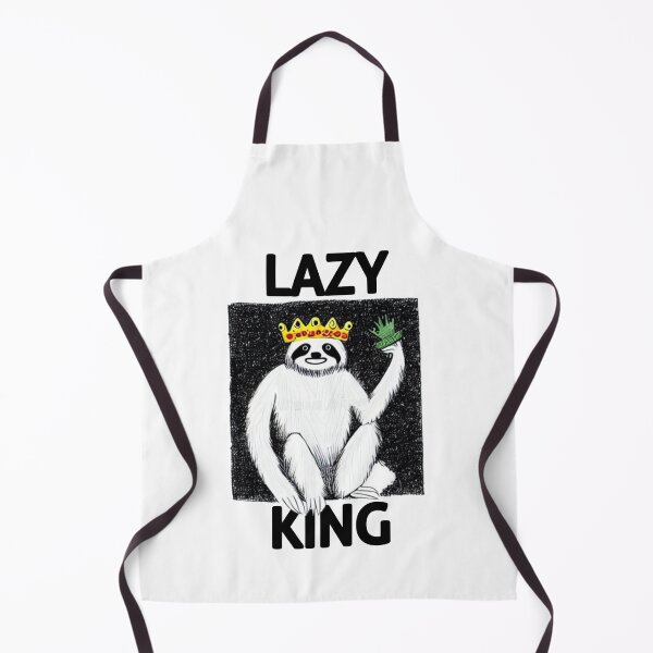 Item preview, Lazy King : Laziness Sloth King Animal Quote designed and sold by EnzoVectorism.