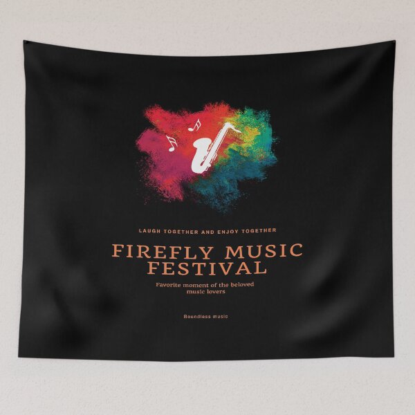 Item preview, Firefly Music Festival designed and sold by SwifTech.