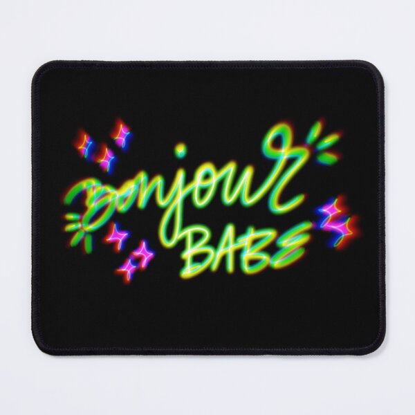 Item preview, NEON BONJOUR BABE HELLO designed and sold by GIVENGRACE.ART.