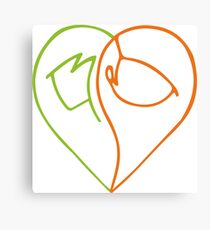 Kigo Heart Canvas Print