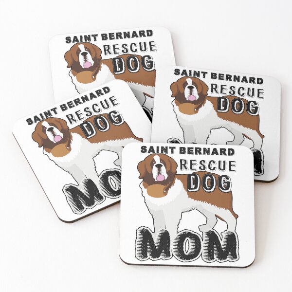 Item preview, Saint Bernard Rescue Dog Mom designed and sold by UnknownArtistt.