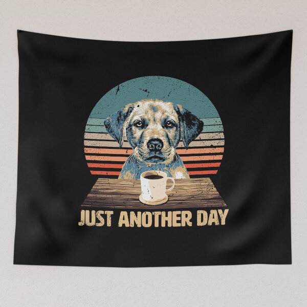 Item preview, Just another Day - Funny & Cute Labrador designed and sold by BrainlabStudios.