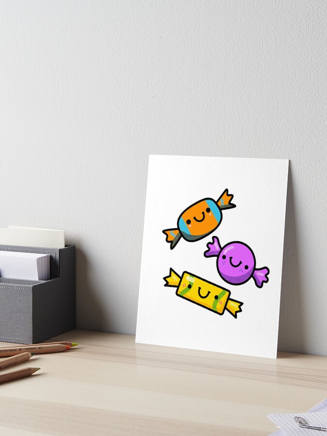 Kawaii Notepad Art Board Print for Sale by kawaiilife