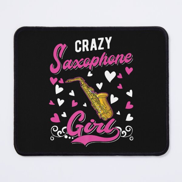 Item preview, Crazy Saxophone Girl Saxophonist Premium T-Shirt designed and sold by OnlyouO.