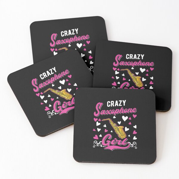 Item preview, Crazy Saxophone Girl Saxophonist Premium T-Shirt designed and sold by OnlyouO.