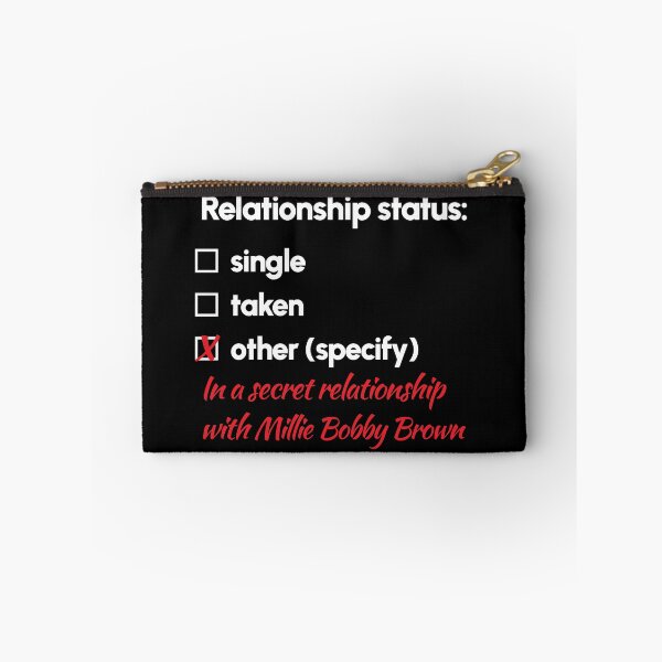Item preview, Millie Bobby Brown - Relationship 2 designed and sold by 2Girls1Shirt.