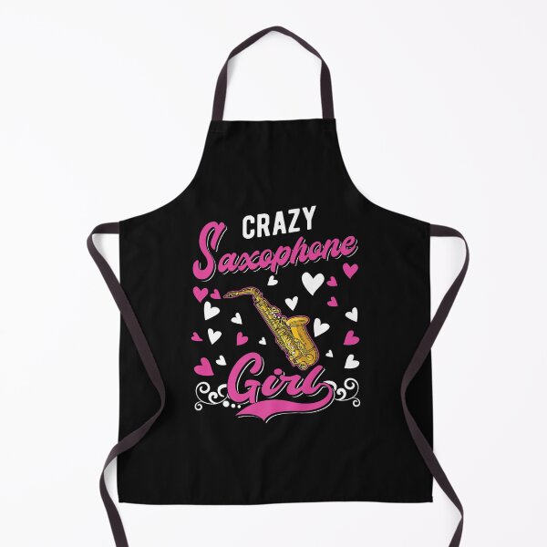 Item preview, Crazy Saxophone Girl Saxophonist Premium T-Shirt designed and sold by OnlyouO.