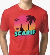 Scarif Beach Tri-blend T-Shirt