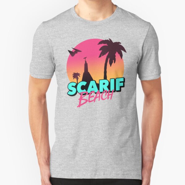 Scarif Beach Slim Fit T-Shirt