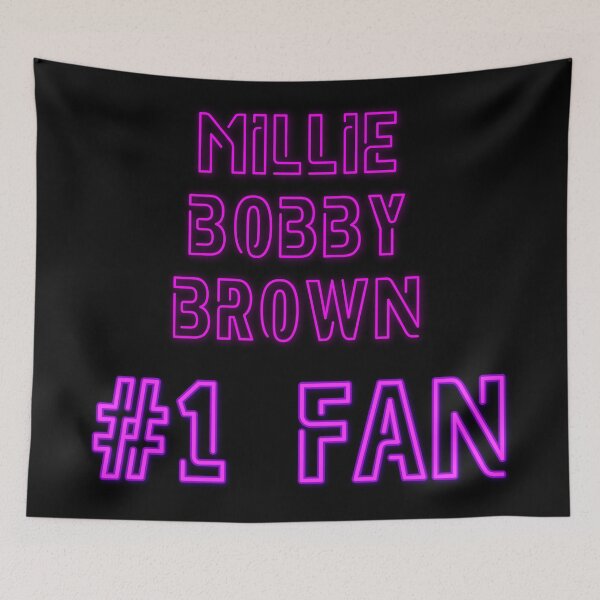 Item preview, Millie Bobby Brown - #1 fan designed and sold by 2Girls1Shirt.