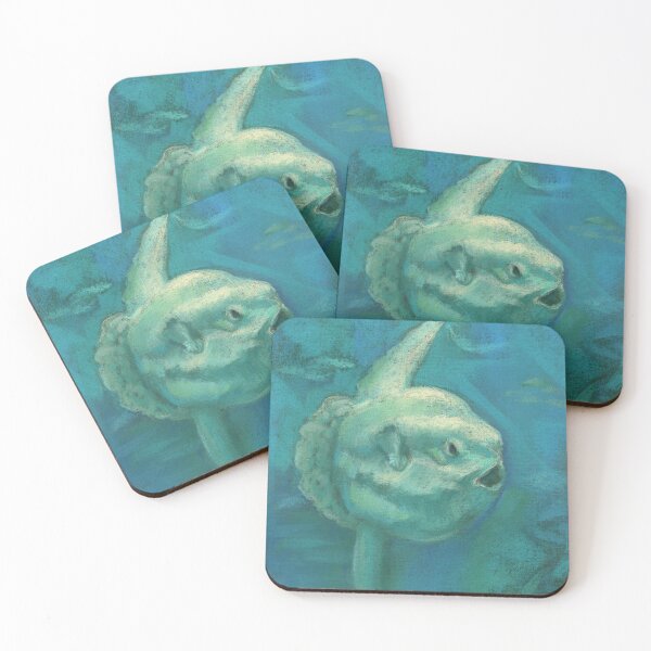 Item preview, Sunfish, Mola Mola, Sun Fish, Underwater Nature Ocean Creatures designed and sold by Julia Khoroshikh.
