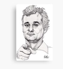 Bill Murray Canvas Print