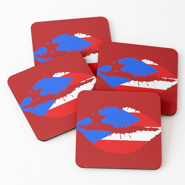 Item preview, Diseño de beso de Puerto Rico designed and sold by CyberneticTees.