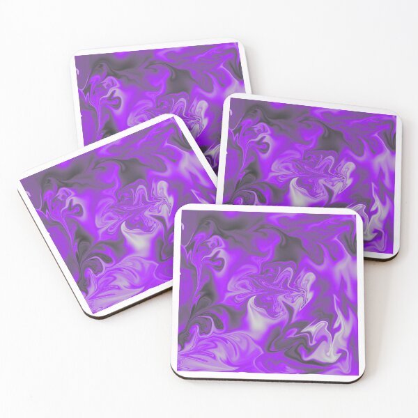 Item preview, Purple, Violet, Black  And White Liquid Art. Liquid Marble. Abstract Design. designed and sold by Jason123za.