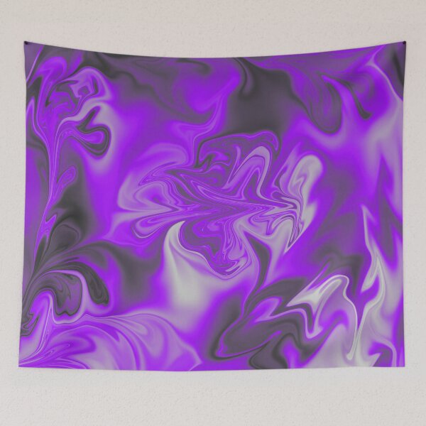Item preview, Purple, Violet, Black  And White Liquid Art. Liquid Marble. Abstract Design. designed and sold by Jason123za.