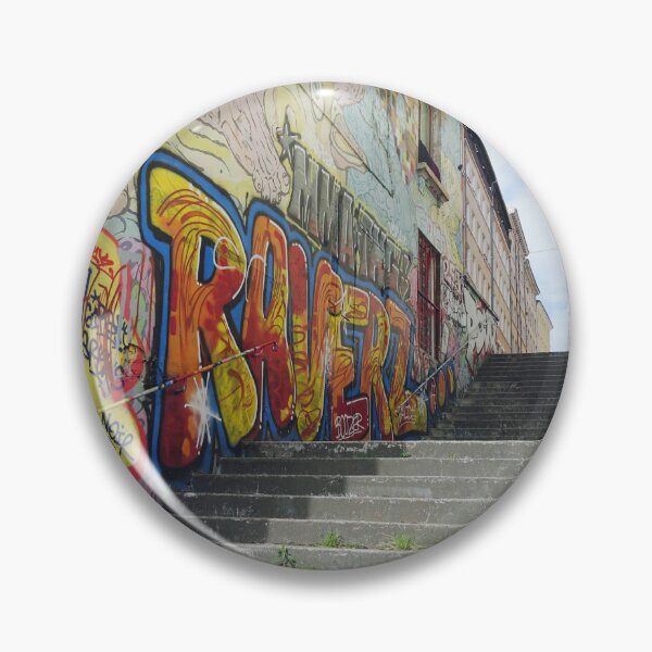 Item preview, Street Art in Croix Rousse, Lyon France designed and sold by CarolinaReina.