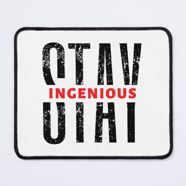 Item preview, Stay Ingenious | Motivational Quote | Inspirational Quote designed and sold by Marigoldkey.