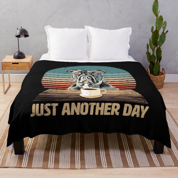 Item preview, Just another Day - Funny & Cute American Bully designed and sold by BrainlabStudios.