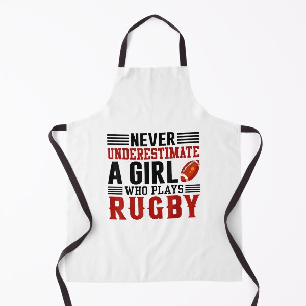 Item preview, Funny Rugby Never Underestimate A Girl Who Plays Rugby T-Shirt designed and sold by OnlyouO.