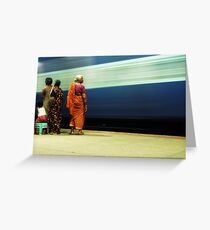 Waiting Greeting Card