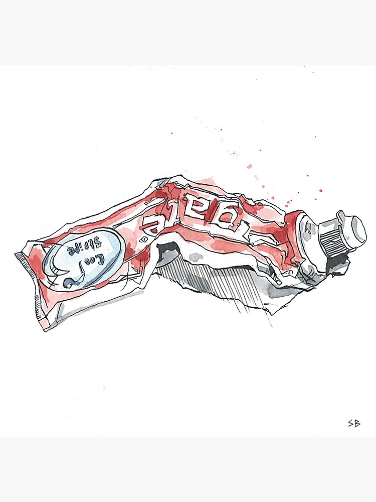 Toothpaste by stevebeadleart
