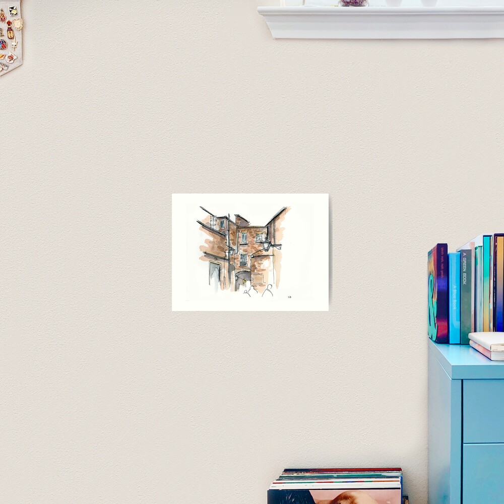 Angel Inn Art Print