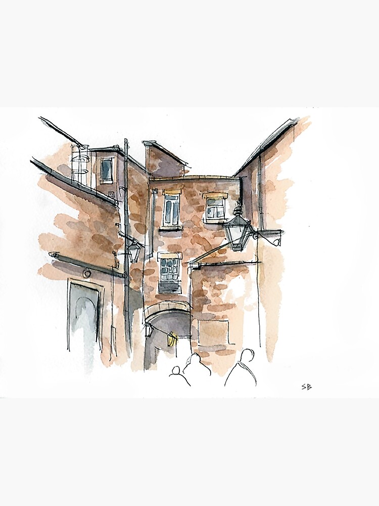 Angel Inn by stevebeadleart