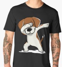 Dabbing Beagle Funny Men's Premium T-Shirt