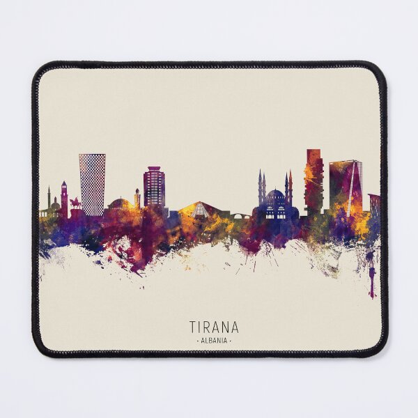 Item preview, Tirana Albania Skyline designed and sold by ArtPrints.